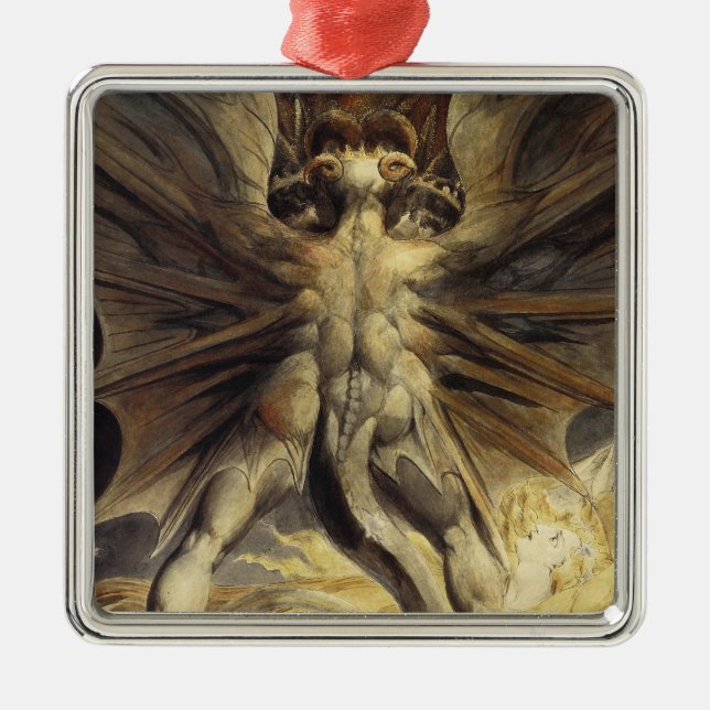 Red Dragon ornament (Front)