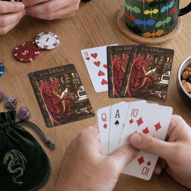 Red Dragon Podcast Fantasy Playing Cards (Creator Uploaded)