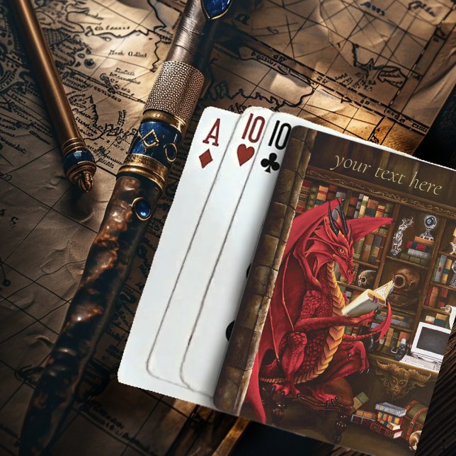 Red Dragon Podcast Fantasy Playing Cards (Creator Uploaded)