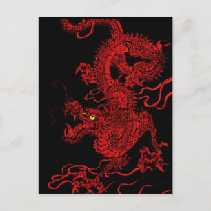 Red Dragon Postcard