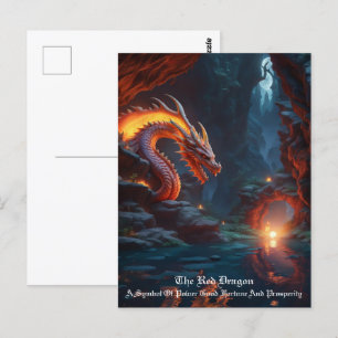 Red Dragon Postcard