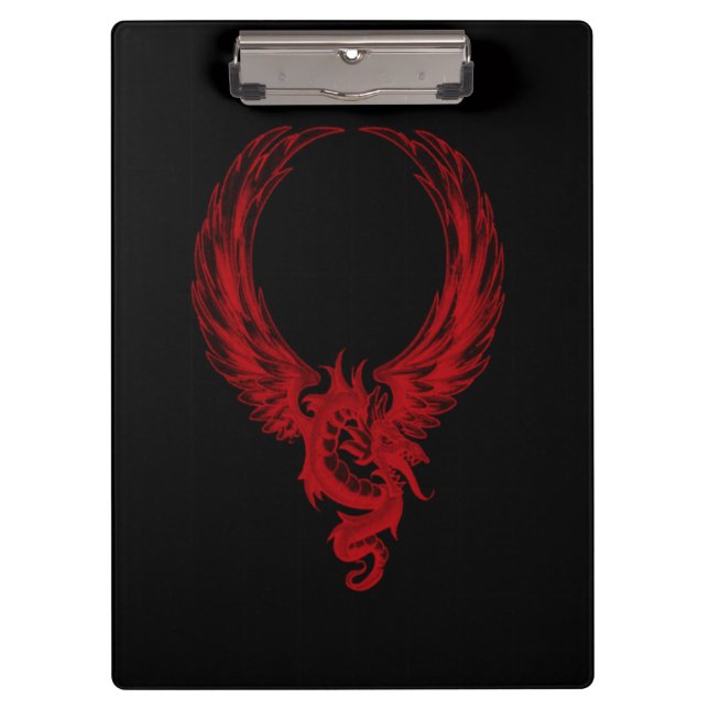 Red Dragon Ryuu Clipboard (Front)