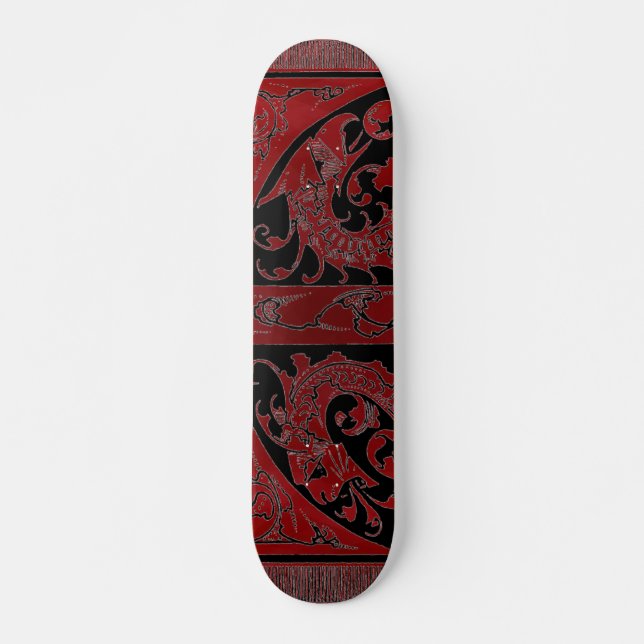 Red Dragon Skateboard (Front)