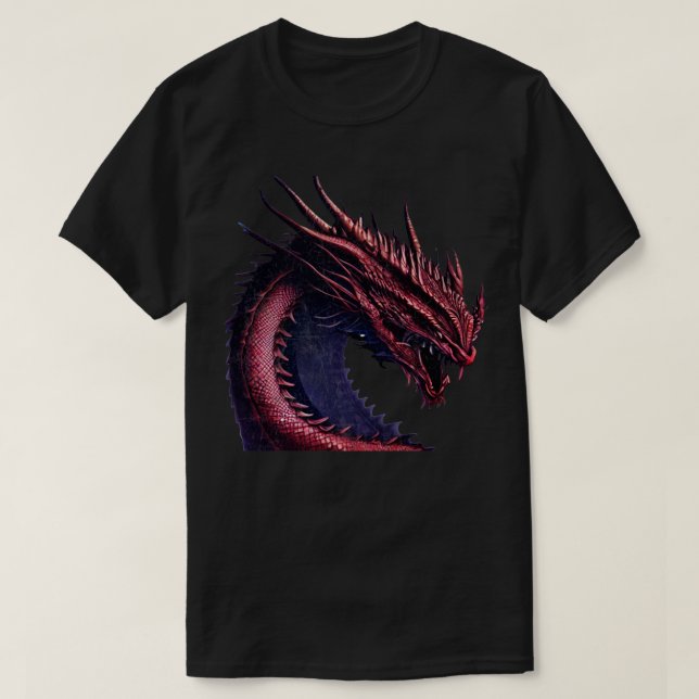 Red Dragon T-Shirt (Design Front)