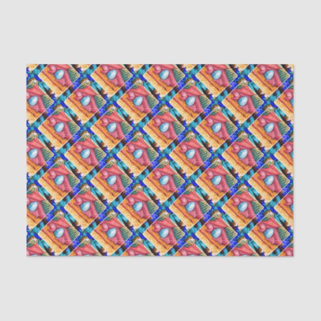 Red Dragon Tissue Paper (Front)