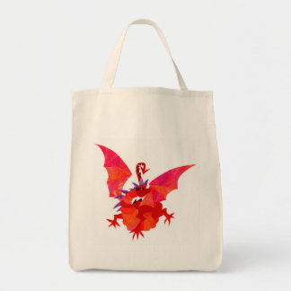 'Red Dragon' Tote Bag
