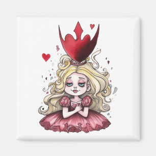 Red Dress Alice Magnet