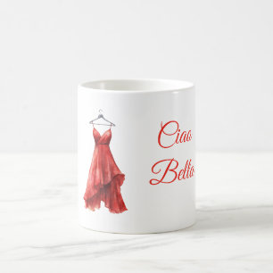 Red Dress Ciao Bella Coffee Mug