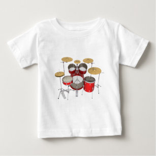 Red Drum Kit: Baby T-Shirt