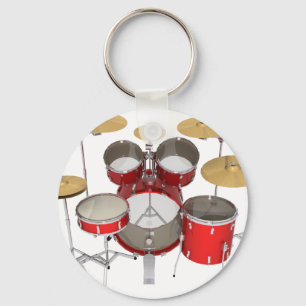 Red Drum Kit: Key Ring