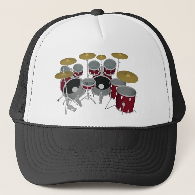 Red Drum Kit - Trucker Hat #1 (Front)