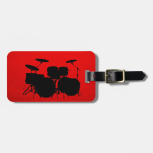 Red Drum Vector Luggage Tag