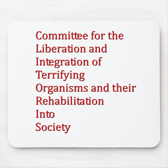 Red Dwarf Mouse Mat (Front)