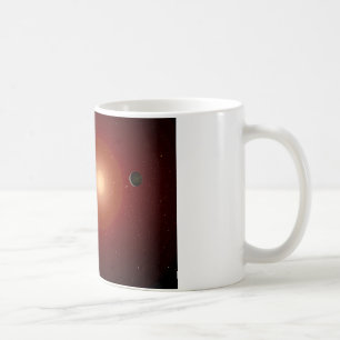 Red Dwarf Star and Exoplanets Coffee Mug