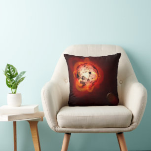 Red Dwarf Star Orbited By A Hypothetical Exoplanet Cushion