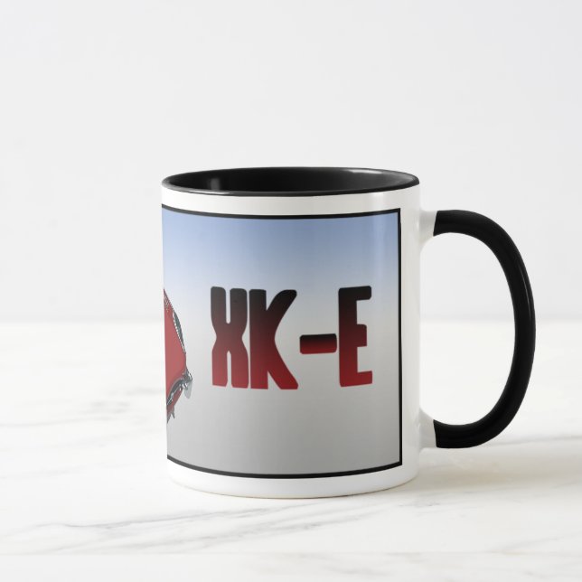Red E Type Roadster Mug (Right)