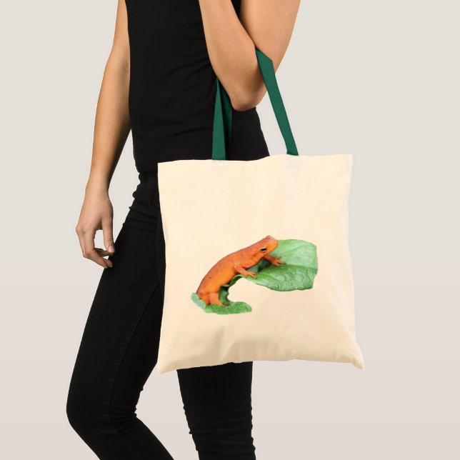 Red Eft Salamander Nature  Tote Bag (Front (Product))
