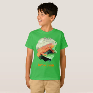 Red Eft Salamander Personalized Nature T-Shirt