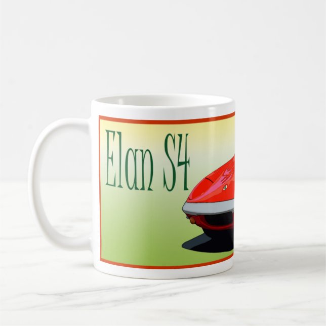 Red Elan S4 Coffee Mug (Left)