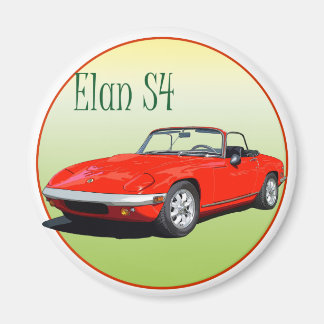 Red Elan S4 Magnet