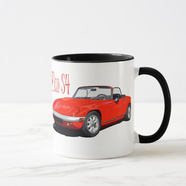 Red Elan S4 Mug (Right)