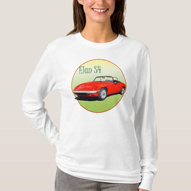 Red Elan S4 T-Shirt (Front)
