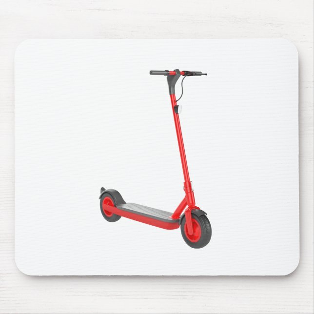 Red electric scooter mouse mat (Front)
