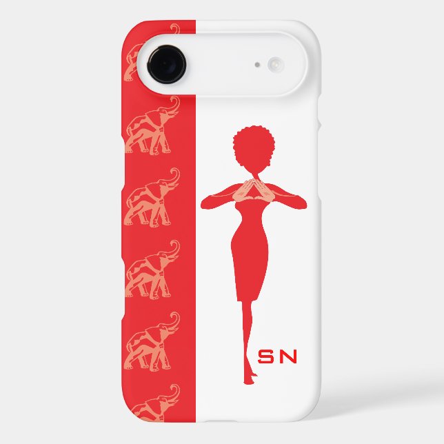 Red Elephant Case-Mate Barely There iPhone 6 Plus Case (Back)
