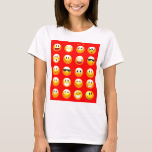 red emojis T-Shirt