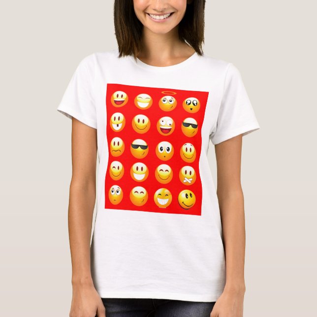 red emojis T-Shirt (Front)