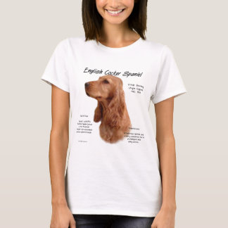 Red English Cocker Spaniel History  T-Shirt