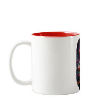 Red Ether Mushroom Skull Mug