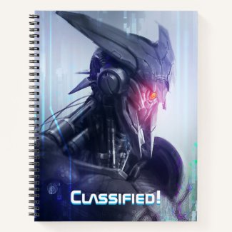 Red-Eye: Menacing Sci-Fi Dystopian Assasin Droid