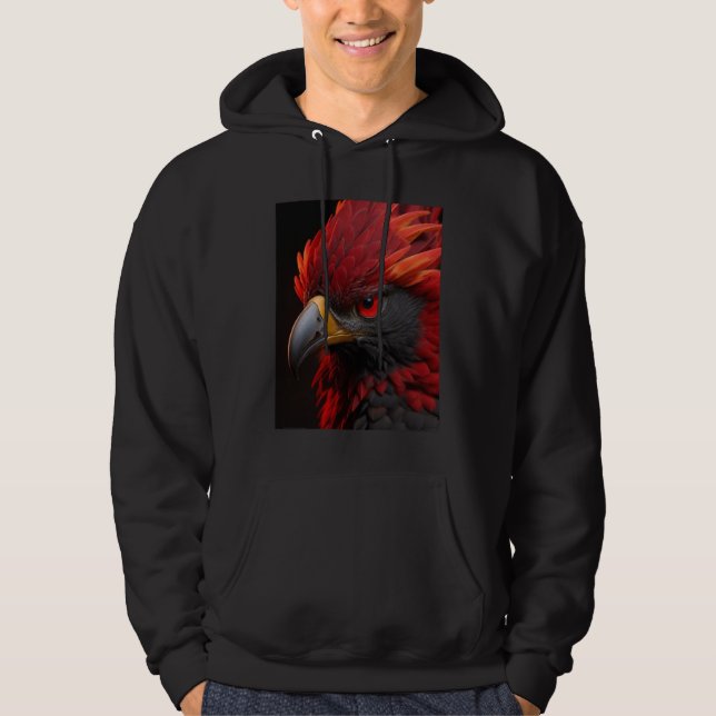 Red eye Phenix  Hoodie (Front)