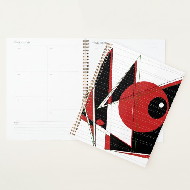 Red Eye Watching Planner (Display)