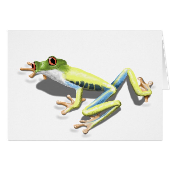 Red Eyed Frog (Front Horizontal)