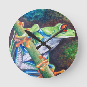 Red-eyed Frog Clock