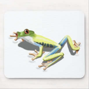 Red Eyed Frog Mouse Mat