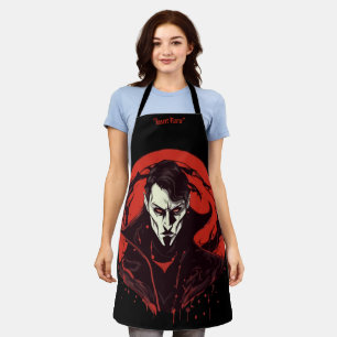 Red-Eyed Horror Apron