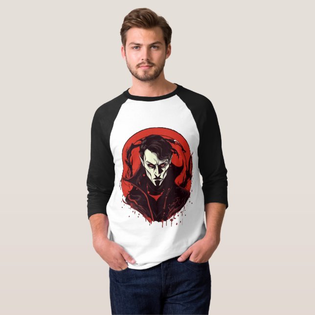 Red-Eyed Horror T-Shirt (Front Full)