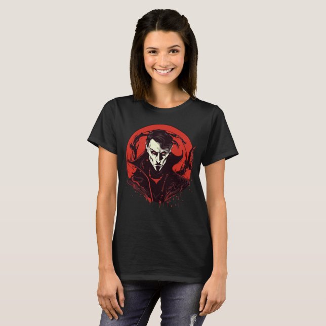 Red-Eyed Horror T-Shirt (Front Full)