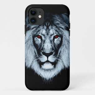 Red Eyed Lion iPhone Case