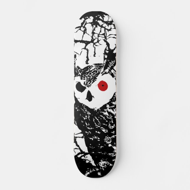 Red Eyed Owl Skateboard (Front)