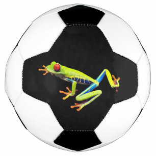 Red Eyed Painted Tree Frog Football