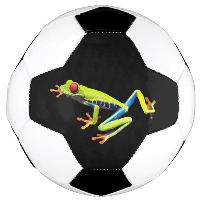 Red Eyed Painted Tree Frog  Football (Front)