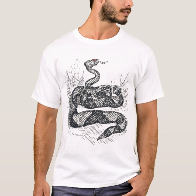 Red eyed snake T-Shirt (Front)