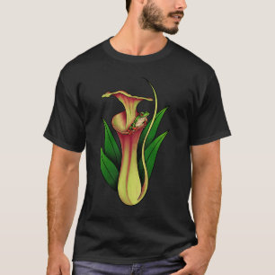 Red Eyed Tree Frog Amphibian Love Tropical Plant T-Shirt