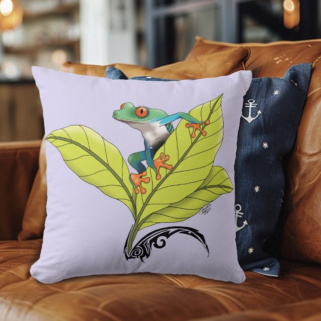 Red Eyed Tree Frog Cushion (Creator Uploaded)