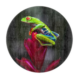 Red-eyed Tree Frog Cutting Board