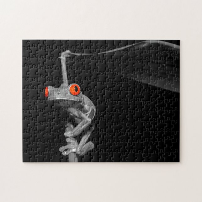 Red Eyed Tree Frog Jigsaw Puzzle (Horizontal)